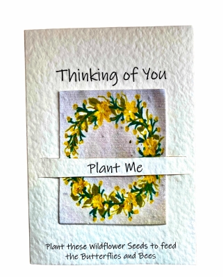 * Our Little Seed Co. Thinking of You Yellow garland.